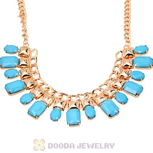 Chunky Chain Resin Choker Bib Costume Jewelry Necklace Wholesale