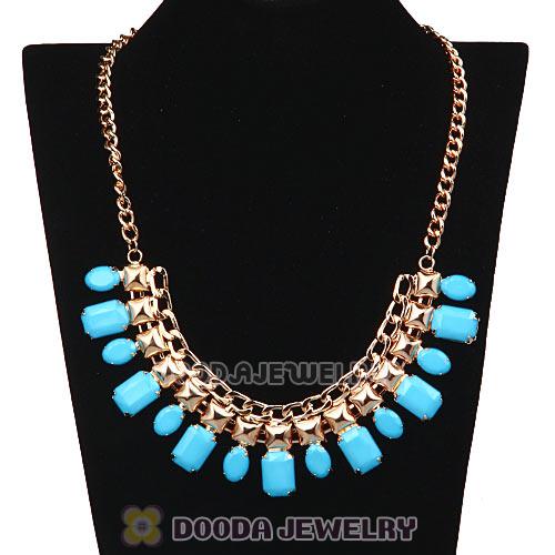Chunky Chain Resin Choker Bib Costume Jewelry Necklace Wholesale