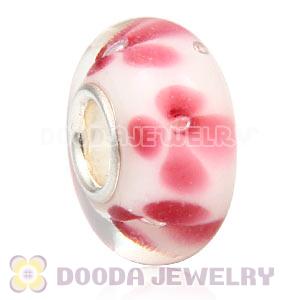 925 sterling silver single core Charm Jewelry glass beads