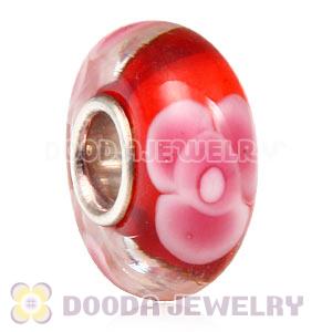 925 sterling silver single core Charm Jewelry glass beads