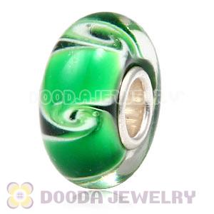 925 sterling silver single core Charm Jewelry glass beads