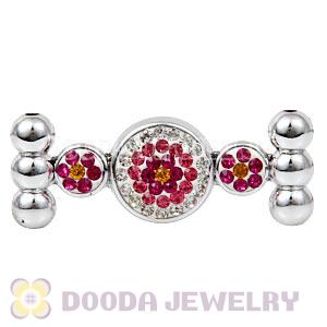 Handmade CCB Pave Crystal Beads For Bracelets Wholesale