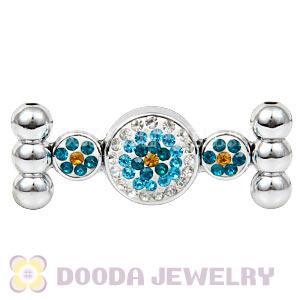 Handmade CCB Pave Crystal Beads For Bracelets Wholesale