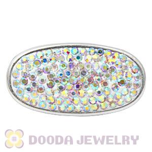 Handmade CCB Pave Crystal Beads For Bracelets Wholesale