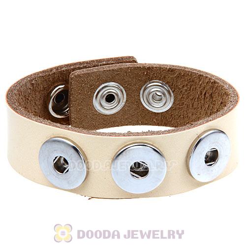 Noosa Amsterdam Leather Bracelet Nude Wholesale