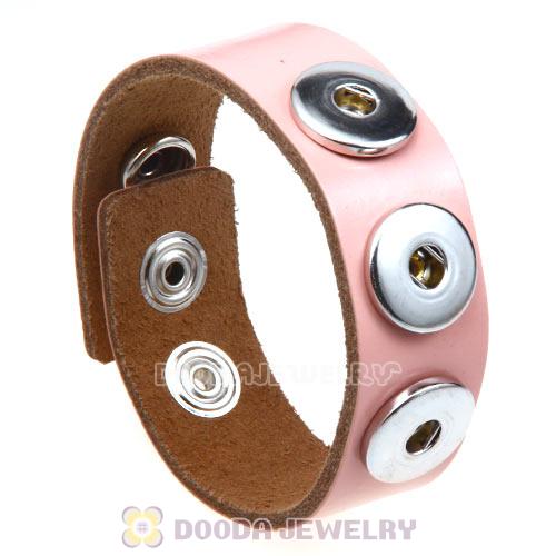 Pink Noosa Amsterdam Leather Bracelet Nude Wholesale