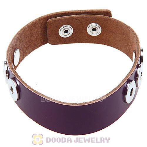 Purple Noosa Amsterdam Leather Necklaces Nude Wholesale