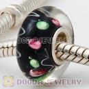 925 sterling silver single core Charm Jewelry glass beads