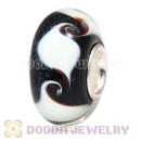 925 sterling silver single core Charm Jewelry glass beads