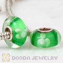 925 sterling silver single core Charm Jewelry glass beads