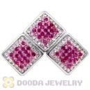 Handmade CCB Pave Crystal Beads For Bracelets Wholesale