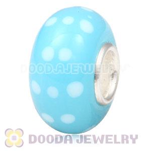 925 sterling silver single core Charm Jewelry glass beads