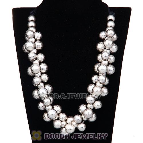 Beaded Bubble Bib Costume Jewelry Necklace Wholesale