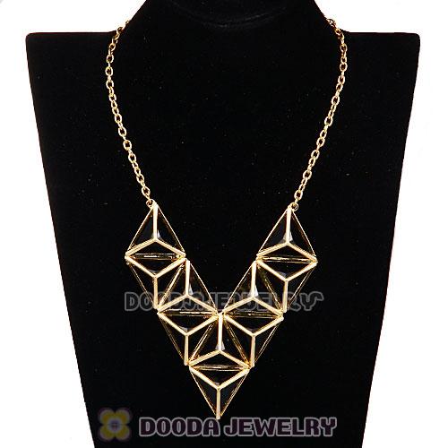 Tutti Frutti Punk Triangle Resin Choker Collar Necklace Wholesale