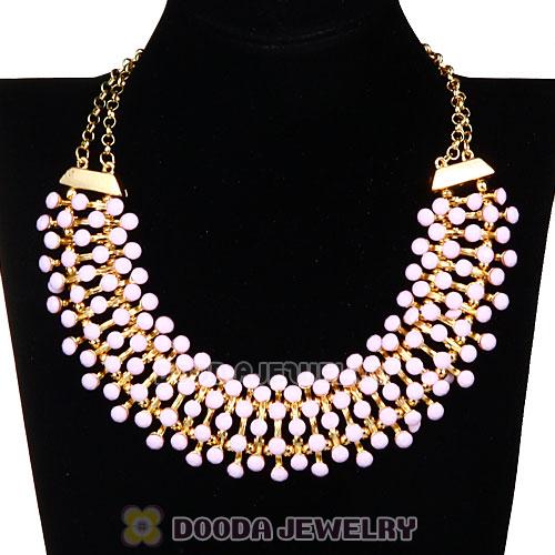Fashion Resin Bubbles Bib Necklace Wholesale