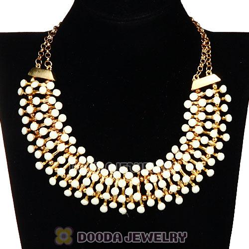 Fashion Resin Bubbles Bib Necklace Wholesale