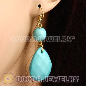 Fashion Hoop Turquoise Bubble Earrings Wholesale