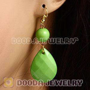 Fashion Hoop Olivine Bubble Earrings Wholesale