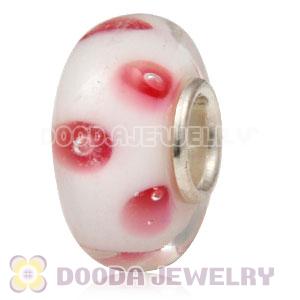 925 sterling silver single core Charm Jewelry glass beads