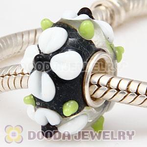 925 sterling silver single core Charm Jewelry glass beads