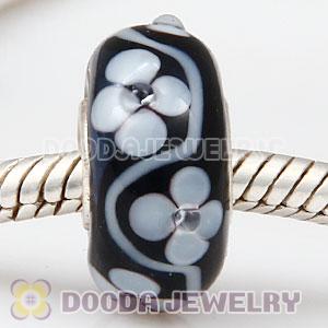 925 sterling silver single core Charm Jewelry glass beads
