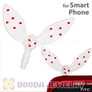 Wholesale Ribbonne Earphone Jack Accessory Plug White