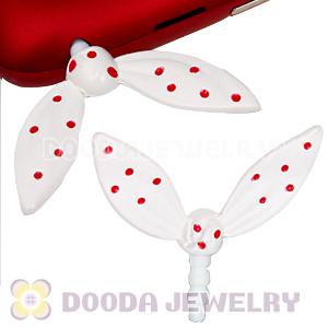 Wholesale Ribbonne Earphone Jack Accessory Plug White