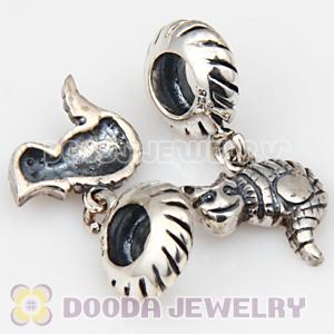 S925 Sterling Silver European Charms Dangle Cat