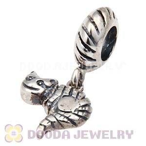 S925 Sterling Silver European Charms Dangle Cat