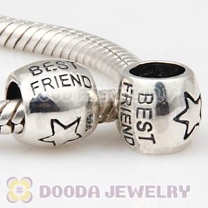 S925 Sterling Silver European Beads Best Friend