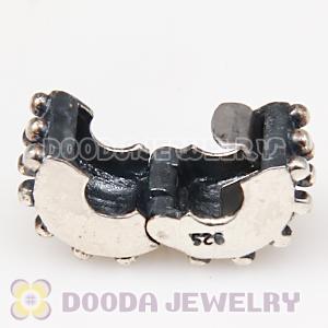 925 Solid Silver European Style Clip Beads