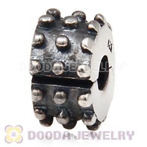 925 Solid Silver Charm Jewelry Clip Beads