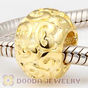 Gold Plated 925 Silver Jewelry Feeling Groovy Bead