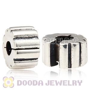 925 Solid Silver European Style Clip Beads