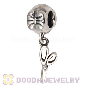 European Sterling Silver Dangle Shear Perfection Charm Wholesale