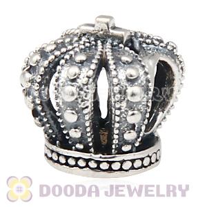 925 European Sterling Royal Crown Charm Wholesale