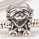 Solid Sterling Silver Charm Jewelry Girl Beads and Charms