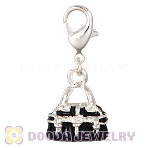 Wholesale Silver Plated Alloy Fashion Handbag Charms