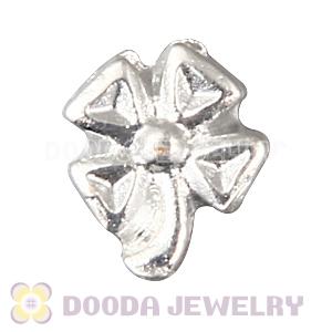 Alloy Four Leaf Clover Floating Locket Charms Wholesale