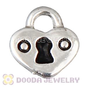 Alloy Heart Floating Locket Charms Wholesale