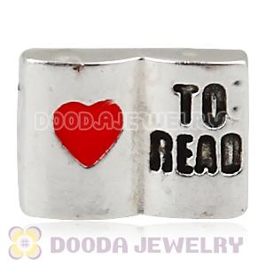 Alloy Heart TO READ Floating Locket Charms Wholesale