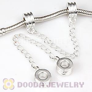 Wholesale Silver Plated European Style Safety Chain