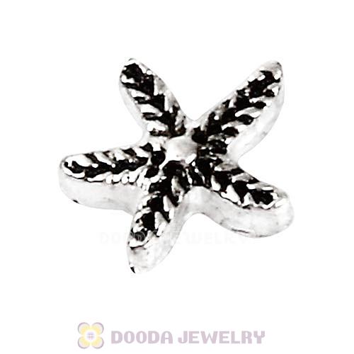 Alloy Snowflake Floating Locket Charms Wholesale