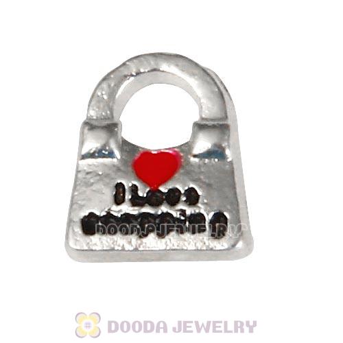 Alloy Handbag Floating Locket Charms Wholesale
