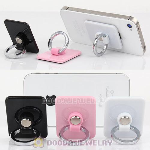 Universal Adhesive Ring Stand Holder for SmartPhone iPod iPad - Black