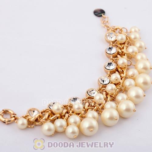 Luxury Pearl And Crystal Bracelet Wholesale