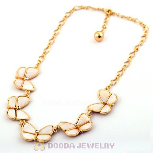 2013 Design Brand Nature Shell Butterfly Necklace Wholesale