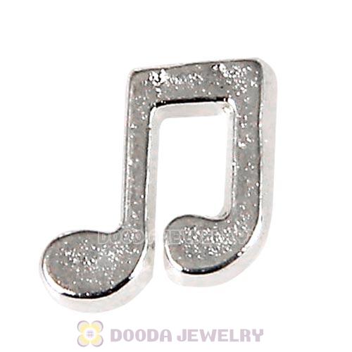 Alloy Music Floating Locket Charms Wholesale