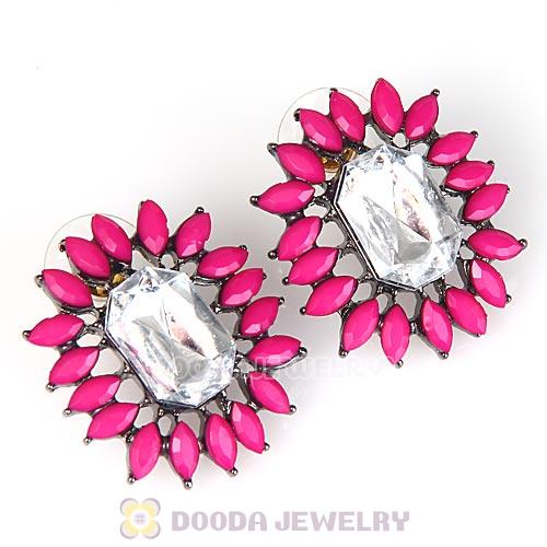 2013 Design Lollies Roseo Crystal Stud Earrings Wholesale