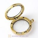30mm Antique Bronze Alloy Glass Floating Locket Pendant Wholesale